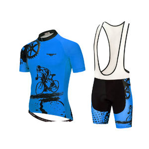 Nuevo estilo personalizado transpirable de secado rápido de talla grande de la mejor calidad de carreras de primavera ciclismo uniforme Jerseys Set para hombres - Product Image 5