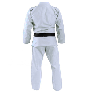 Venta al por mayor de algodón sostenible Judo Gi logotipo personalizado BJJ uniforme para Jiu Jitsu y Judo artes marciales desgaste de suministro - Product Image 5