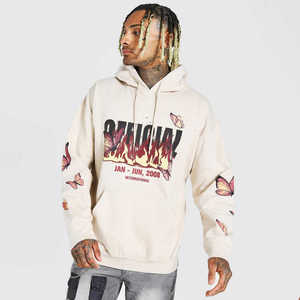 Servicio OEM transpirable de secado rápido Puff impreso Sudadera con capucha Nuevo último diseño de manga completa Sudaderas con capucha y sudaderas para hombres para la venta en línea - Product Image 1