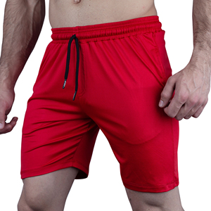กางเกงขาสั้นออกกำลังกายแบบ2 in 1สำหรับผู้ชายกางเกงขาสั้นสำหรับออกกำลังกายในยิมสองชั้นมีซับในรัดกล้ามเนื้อ - Product Image 2