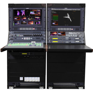 ORIGINAL 8-Input Da ta-video H-S-40 0 0 4K Mobile Studio พร้อมจอ LCD ในตัวขนาด 17.3 นิ้ว ใหม่สำหรับขาย - Product Image 3