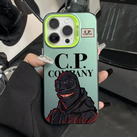 Coque de Téléphone Tendance et Élégante pour iPhone 16 15 14 Pro Max, Étui Stylé CP Company