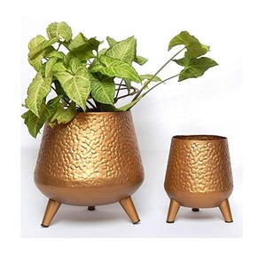 Maceta de cobre para decoración del hogar con soporte de cobre, Juego de 2 con gran calidad extra a muy buen precio - Product Image 6