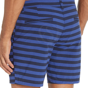 2025 Men Casual Shorts <b>Elastic</b> Waist Solid Custom Design High Quality Polyester/Cotton Breathable Eco-Friendly Wholesale - Product Image 4