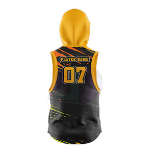 Ensemble de vêtements de sport unisexe pour adultes, qualité durable, 100% polyester, léger, avec uniforme de compression 7v7, capuche respirante, séchage rapide - Product Image 5