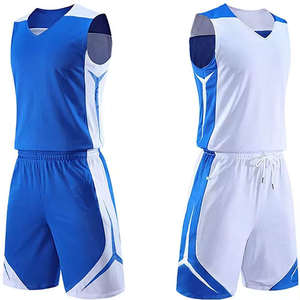 Conjuntos de uniformes de baloncesto personalizados de la mejor calidad Tallas grandes Transpirable 100% Poliéster Unisex Hecho en Pakistán - Product Image 3
