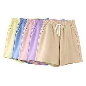 Ropa elástica personalizada de diferentes colores para mujer, pantalones cortos de lana de secado rápido y transpirables de alta calidad - Product Image 6