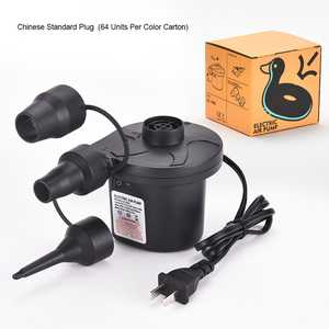 Bomba de Aire Eléctrica Doméstica Santwell SSG-CU-012, Inflador/Desinflador, 0.7 PSI, 60 W, 3 Boquillas para Colchones Inflables, Flotadores de Piscina y Aspiradoras - Product Image 2