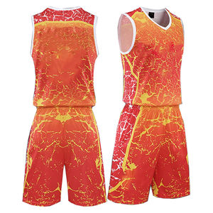 Vente chaude 100% uniformes de basket-ball en polyester conçus sur mesure au Pakistan technologie de sublimation grande taille - Product Image 2