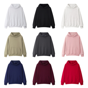 เสื้อฮู้ดผู้ชายขายดี แขนยาว ผ้าฟลีซ 100% ผ้าฝ้าย มีกระเป๋า  โลโก้สั่งทำได้ คุณภาพเยี่ยม สไตล์ลำลอง - Product Image 6
