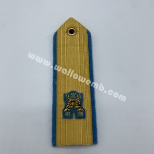 Épaulière de grade major d'officier royal de Brunei entièrement personnalisée Équipement de défense personnelle Insigne uniforme élégant - Product Image 3