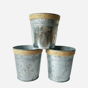 Jardinera de metal de estaño galvanizado - Product Image 6