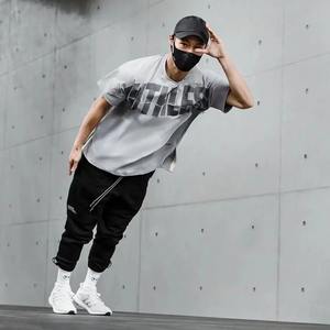 Vente en gros de t-shirts surdimensionnés pour hommes chemises street style en coton pour hommes - Product Image 3