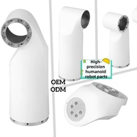 Pièces de robot humanoïde industriel usinées CNC 5 axes de précision sur mesure, composants de rechange, pièces de joint, pièces de bras robotique, électroérosion à fil