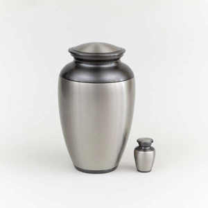 โกศอลูมิเนียมโลหะ100% สำหรับผู้ใหญ่โกศใส่เถ้ากระดูกมนุษย์สำหรับขาย - Product Image 1