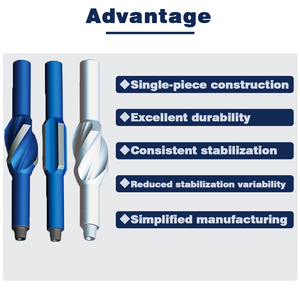 RUIZUAN OEM/ODM API 7-1 Oilfield Drilling <strong>Tools</strong> <strong>Integral</strong> Spiral Drilling Centralizers Near Bit Stabilizers - Product Image 3