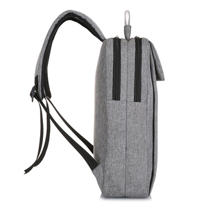 Personalizado a prueba de agua 15,6 17 pulgadas grande para hombres de negocios antirrobo viaje mujeres ordenador portátil mochila escolar mochilas con USB - Product Image 2