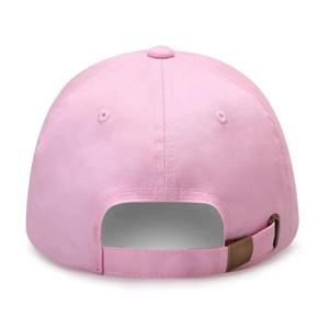 Premium 6-Panel Hat 100% Gorra de béisbol de algodón Ajustable Algodón suave Color sólido 3D Bordado Gorra de béisbol - Product Image 3