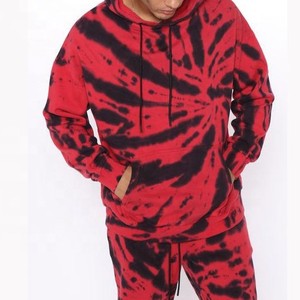 Survêtement Tie Dye le plus demandé Taux raisonnable Anti-rides Offre Spéciale Survêtement Tie Dye manches complètes avec tissu dernier cri - Product Image 2