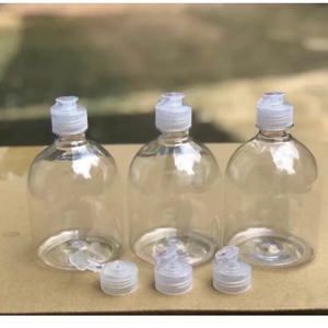 Bouteilles en plastique PET vides de 400 ml, imprimées à l'écran, avec pompe à pression, couleur marron/couleur personnalisée, pour shampoing et après-shampoing, vente en gros d'usine - Product Image 2