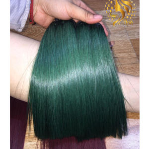 ผมต่อเวียดนามแท้แบบเรมี่  ชนิด Timehair Single Donor  สีและความยาวตามสั่ง  จัดเรียงเกล็ดผม  ไม่ผ่านการแปรรูป  ต่อแบบ Machine Double - Product Image 6