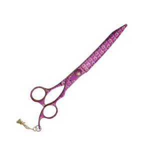 Ciseaux fantaisie pour salon de coiffure, en acier inoxydable, revêtement papier, ciseaux de coupe de cheveux pour barbier avec silencieux - Product Image 2