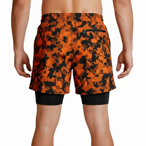 Shorts pour hommes en polyester et spandex personnalisés, sublimation, toutes tailles disponibles, meilleurs shorts pour hommes 2026 - Product Image 3