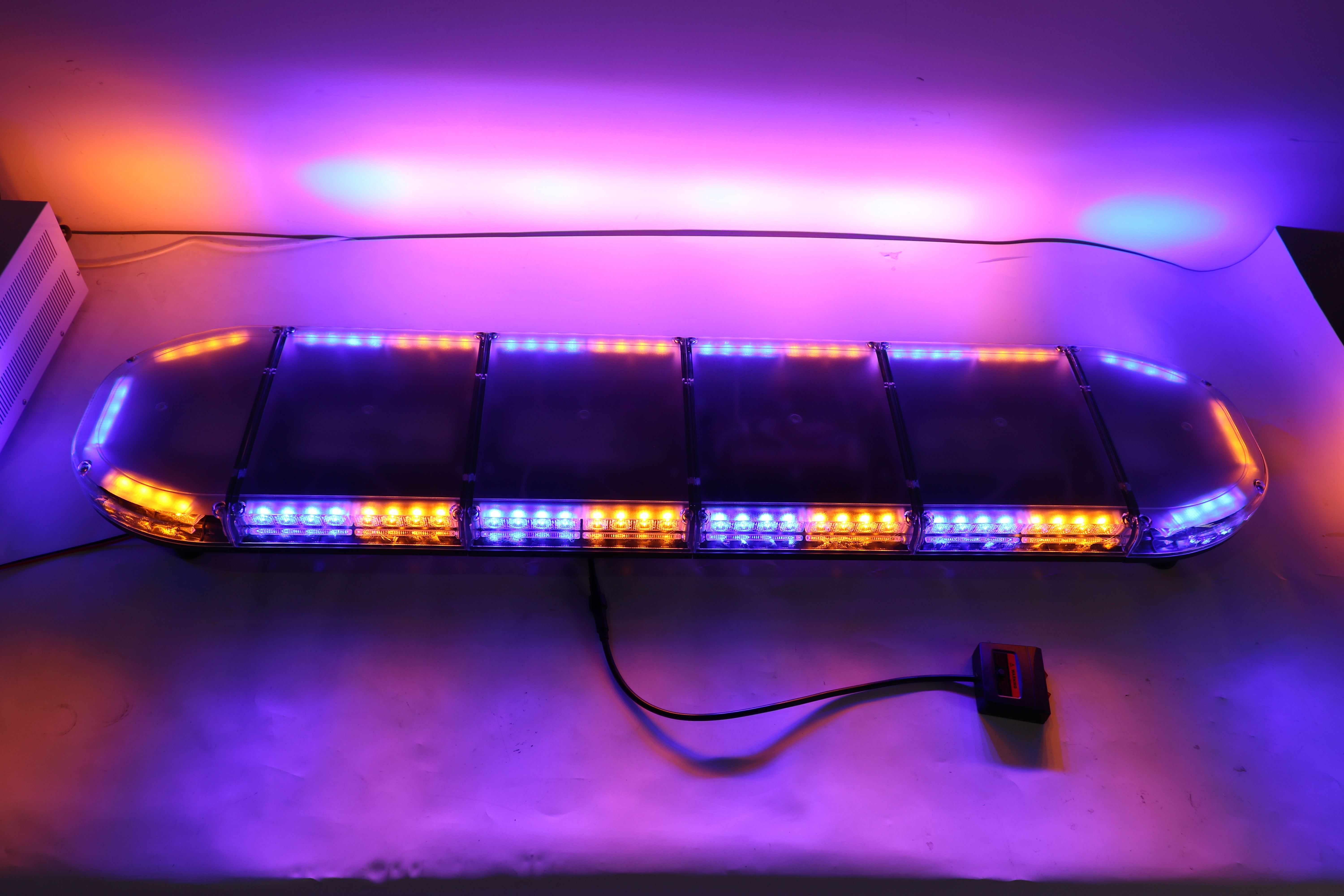 Ámbar azul alternando