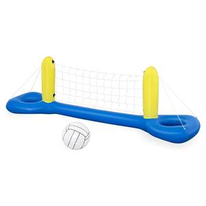 Filet de volley-ball flottant bleu et jaune 52133 3, 244x59x76cm, produit de sécurité aquatique et flotteurs - Product Image 1