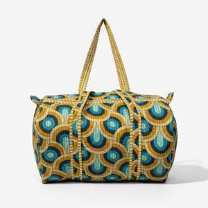 กระเป๋าผ้าฝ้ายออร์แกนิคแบบพับได้ ป้องกันฝุ่น ขนาดกลาง-ใหญ่ ความจุเยอะ เหมาะสำหรับใช้ในชีวิตประจำวัน สะดวกสบายในการเดินทาง พกพาสะดวก - Product Image 5