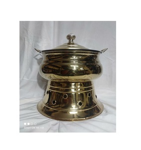 จานอาหารทำจากโลหะสไตล์คลาสสิกสำหรับร้านอาหารจานร้อนทำด้วยมือมาใหม่ - Product Image 6