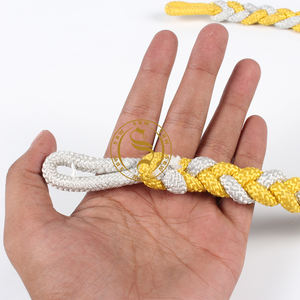 Longe Vente en gros Lanière tricotée Longes à cordon personnalisées Fourniture d'uniformes de cérémonie dans le textile - Product Image 1