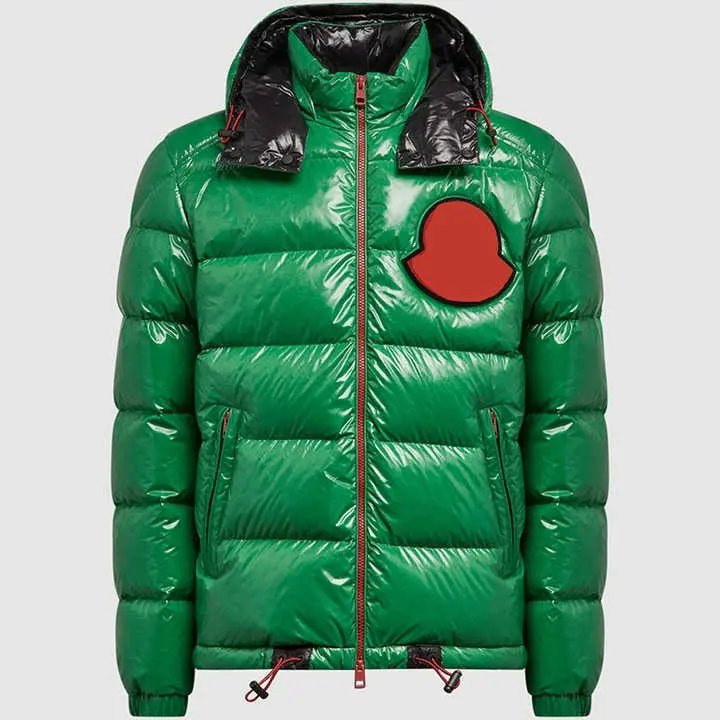 2023 Hochwertige benutzer definierte glänzende Männer Winter mäntel benutzer definierte Herren Puffer Jacke Bubble Coats für Männer