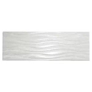 Azulejo de mármol de diseño de onda de color blanco natural para azulejos utilizables colocados de varios tipos por proveedores indios disponibles a precio al por mayor