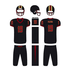 ชุดอเมริกันฟุตบอลชุดอเมริกันฟุตบอลชุดอเมริกันออกแบบได้ตามต้องการ - Product Image 1