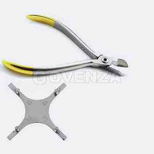 Alicates de Ortodoncia Manuales de Acero Inoxidable de Alta Calidad, Juego de Herramientas para Colocar y Retirar Brackets Dentales, con Certificación CE - Product Image 5