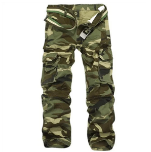 Pantalones Cargo Casuales de Hombre, de Pana Transpirable, Sin Tejer, de Pierna Ancha y Recta, Pantalones Tácticos Antiarrugas y Ecológicos, al por Mayor - Product Image 6