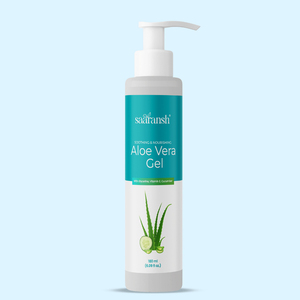 Gel de Aloe Vera Natural Premium Saaransh Diseñado para Hidratar la Piel, Calmar y Suavizar la Textura - Product Image 1