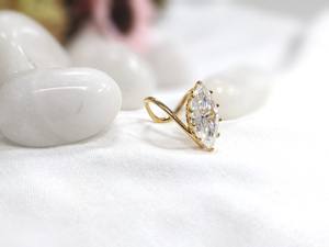 5 Carat Lab Grown <b>Diamond</b> Unique Marquise Cut <b>Ring</b> for Women 10K/14K/18K Yellow Gold Elegant Women's <b>Diamond</b> <b>Ring</b> - Product Image 2