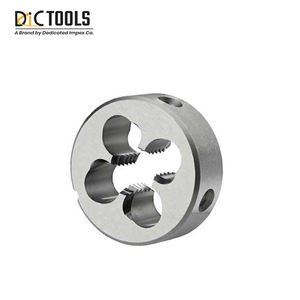 Haute performance métrique, BSP, BSPT, UNF, UNC, BSW filetages matrices rondes en carbone - Product Image 2