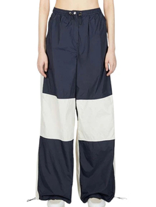 Ensemble de survêtement de qualité supérieure, coupe-vent solide, vêtements d'entraînement, 100% polyester, logo imprimé à l'écran, ensemble 2 pièces, ensembles élégants pour femmes - Product Image 4