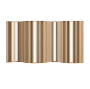 Curved Wood Slat Reception Screens (Biomorphic) - Product Image 5