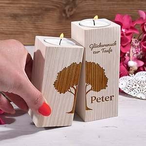 Small Wooden <b>Taper</b> <b>Candle</b> <b>Holder</b> Unfinished Wood Pillar Centerpiece for Wedding Table <b>Candle</b> Bowl for Home Decor Hotel - Product Image 4