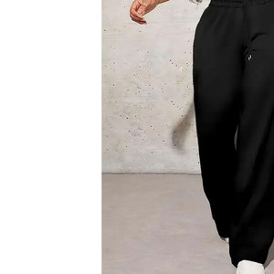 Custom Women <b>Oversized</b> <b>Sweatpants</b> Loose Fit Joggers Casual Streetwear Pants Comfortable Lounge Wear Trendy Fashion Bottoms - Product Image 6