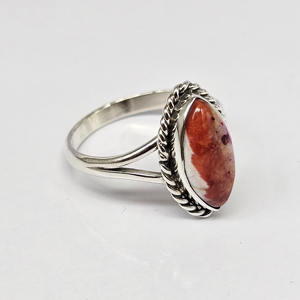 DAHLIA แหวนแต่งงานสไตล์โบโฮจากดีไซเนอร์925สเตอลิงซิลเวอร์ทำด้วยมือฝังฝังขอบแหวนน่ารัก - Product Image 3