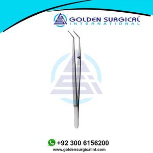 Dressing <b>Pliers</b> Serrated Tip #17 Stainless Steel Manual Edentulous Dental Tweezer Ergonomic CE Certified Dental <b>Set</b> Surgical - Product Image 3