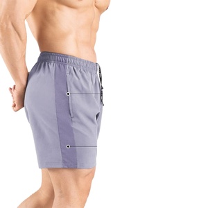 Pantalones Cortos Deportivos para Hombre, Cintura Elástica, Secado Rápido, Transpirables, Impermeables, Cintura Alta, en Oferta a Precio Económico - Product Image 5