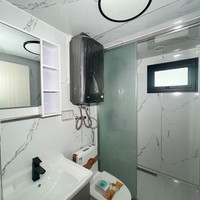 Maisons préfabriquées isolées pour climat froid au Canada, maisons modulaires avec salle de bain et cuisine complètes