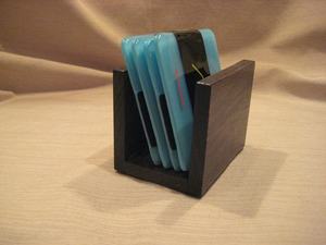 DE DESIGN UNIQUE SOUS-VERRE EN RÉSINE DE BOIS ÉPOXY pour Café Thé Boisson En Bois Personnaliser Tasse à Thé Ronde Carrée - Product Image 4