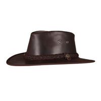 Gorras de vaquero Sombreros de cuero Sombreros de equitación Accesorios de equitación al aire libre Sombreros occidentales Cuero de vaca